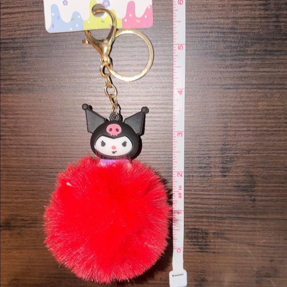 Pom Pom Charm/Keychain - Picture 3 of 4